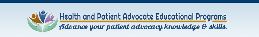 Patient or Health Advocacy Program Review Banner